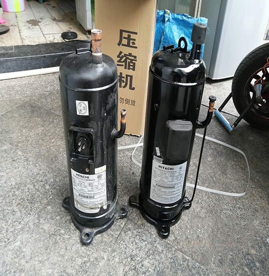 梁河中央空调压缩机的更换维修